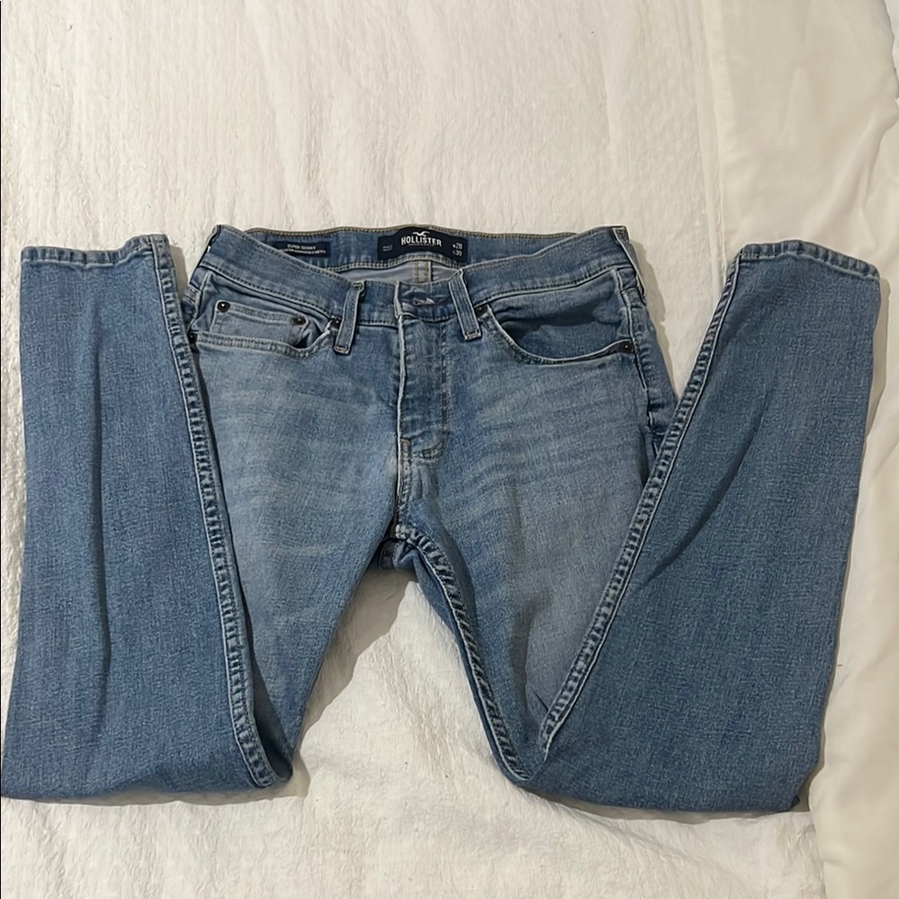 Hollister men’s Blue Skinny Jeans Classic Style